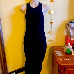 Black right dress with underdress